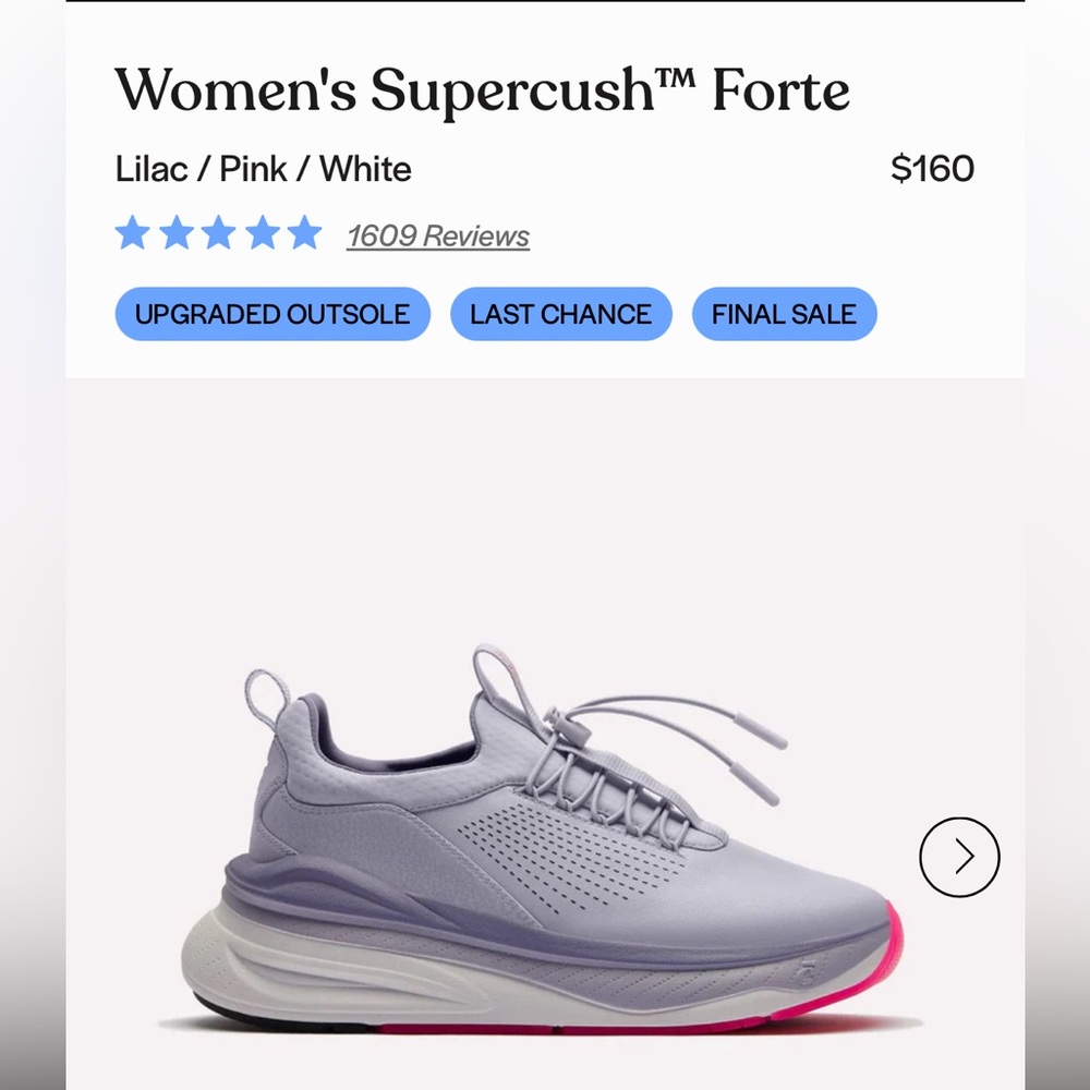 Forte Women's Sneakers - Lilac/Pink/White